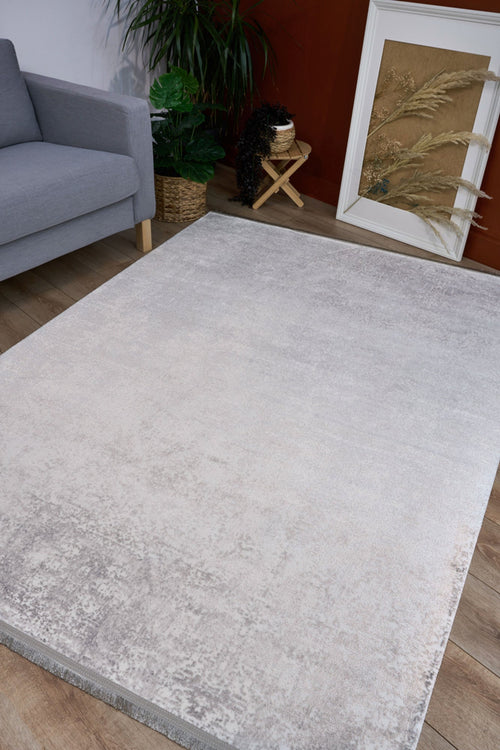 Modern Area Rug – Machine Made Cotton Wool Blend Non Shedding Carpet For Living Room