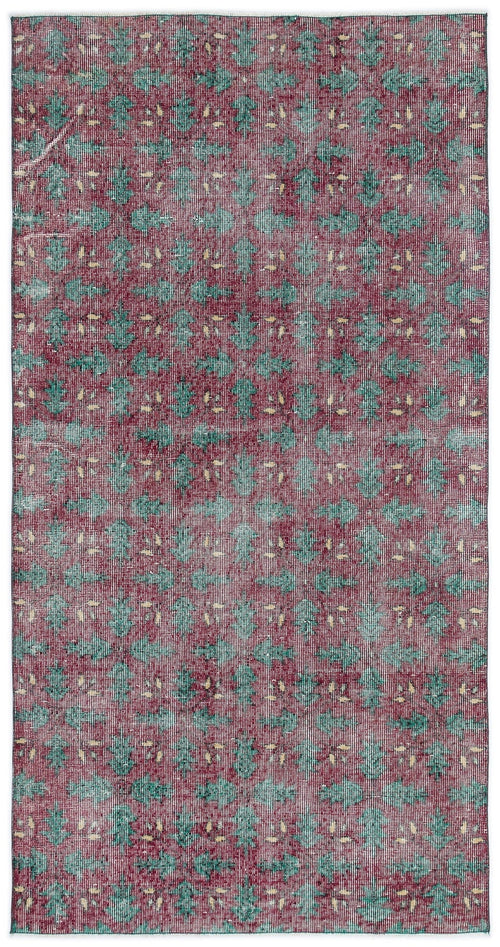 Atina Cream Vintage Wool Handmade Area Rug 3'9" x 7'1"