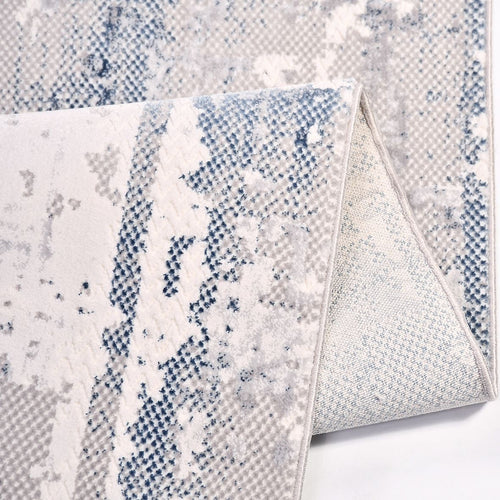 Genesise Grey Modern Machine Made Area Rug