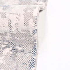 Genesise Grey Modern Machine Made Area Rug