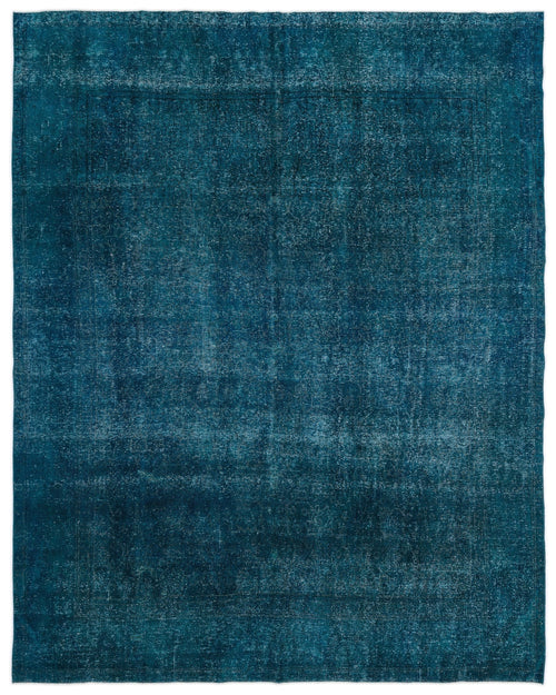 Epir Turquoise Vintage Wool Handmade Area Rug 9'7" x 12'0"