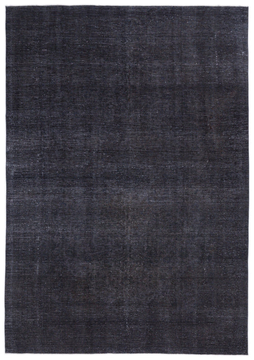 Epir Grey Vintage Wool Handmade Area Rug 9'0" x 13'2"