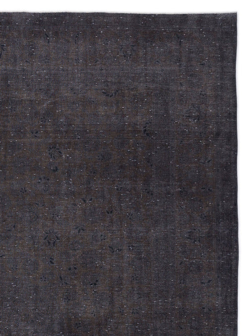 Epir Grey Vintage Wool Handmade Area Rug 9'11" x 13'7"