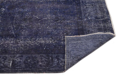 Atina Purple Vintage Wool Handmade Area Rug 5'7" x 9'3"