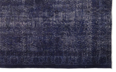 Atina Purple Vintage Wool Handmade Area Rug 5'7" x 9'3"