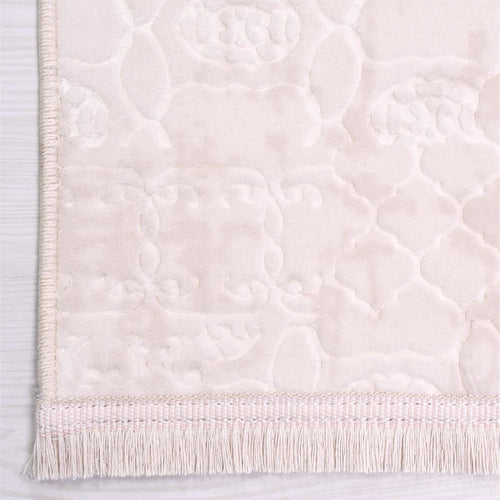 Natural Latex Area Rug – Modern Low Pile Rug with Cotton Woven Base, Non Slip