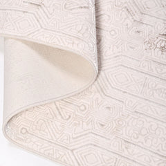 Modern Area Rug – Machine Made Rug with 6mm Pile Height | Durable Polyester Carpet