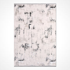Modern Area Rug - Dallas Grey Machine Made Rug | 6mm Pile Height Durable Carpet