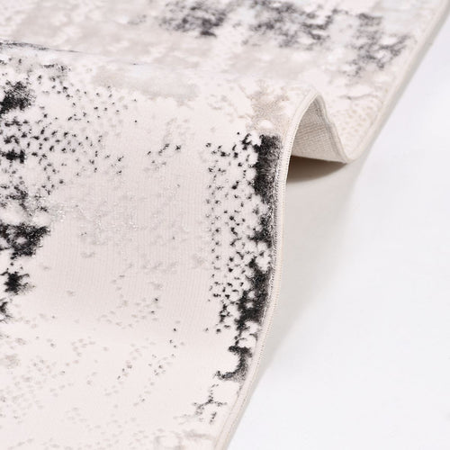 Modern Area Rug - Dallas Grey Machine Made Rug | 6mm Pile Height Durable Carpet