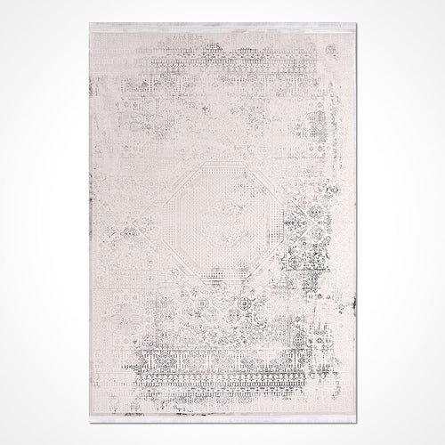 Jayda Beige Classic Machine Made Area Rug