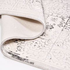 Jayda Beige Classic Machine Made Area Rug