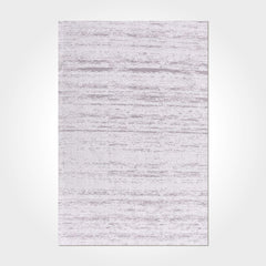 Karsyn White Striped Machine Made Area Rug
