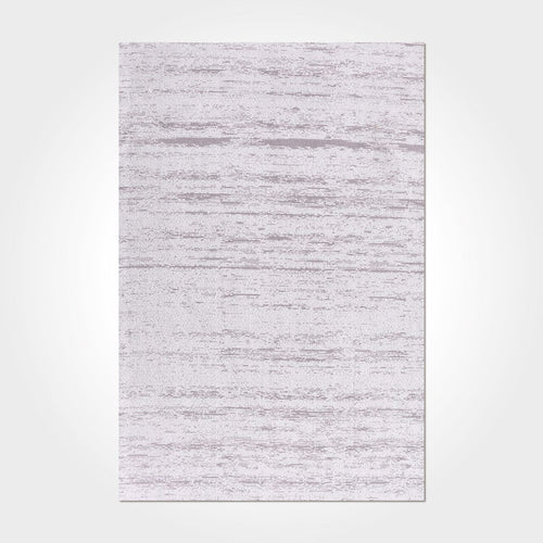 Karsyn White Striped Machine Made Area Rug