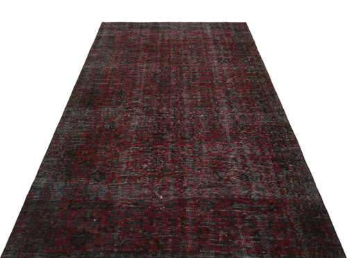 Atina Red Vintage Wool Handmade Area Rug 5'4" x 8'4"