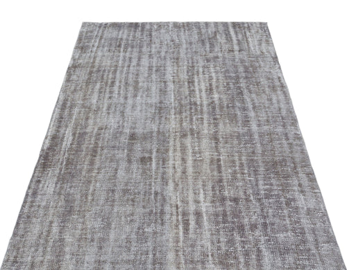 Atina Blue Vintage Wool Handmade Area Rug 4'0" x 7'3"