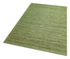 Natural Jute Rug - Hand Woven Soft Green Mat | Eco Friendly Durable Floor Covering