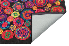 Digital Print Kilim – Washable Non Slip Geometric Rug With Soft Texture & Anti Slip Design