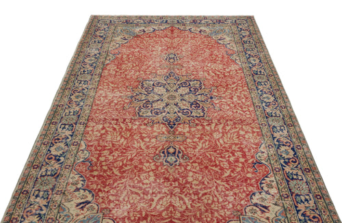 Atina Grey Vintage Wool Handmade Area Rug 4'10" x 8'4"