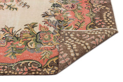 Atina Red Classic Wool Handmade Area Rug 5'5" x 9'10"