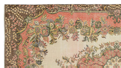 Atina Red Classic Wool Handmade Area Rug 5'5" x 9'10"