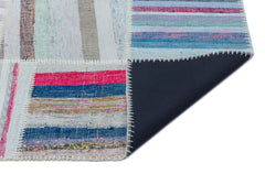 Teselya 22517 Multy Striped Wool Handmade Area Rug 5'3" x 7'5"