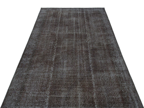 Atina Grey Vintage Wool Handmade Area Rug 5'8" x 8'0"