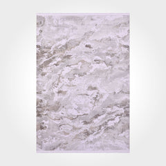 Modern Area Rug – Machine Made Rug with 10 mm Pile Height, Cream Color Carpet