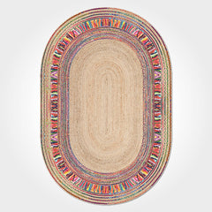 Chenille Kitchen Rug – Machine Made Cream Chenille Cotton Polyester Mat