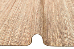 Modern Washable Kilim - Brown Cotton Rug | Fluff Resistant, Flatweave Area Carpet