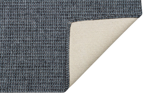 Modern Cotton Kilim - Anthracite Woven Kilim Carpet | Non Slip Soft Texture Rug