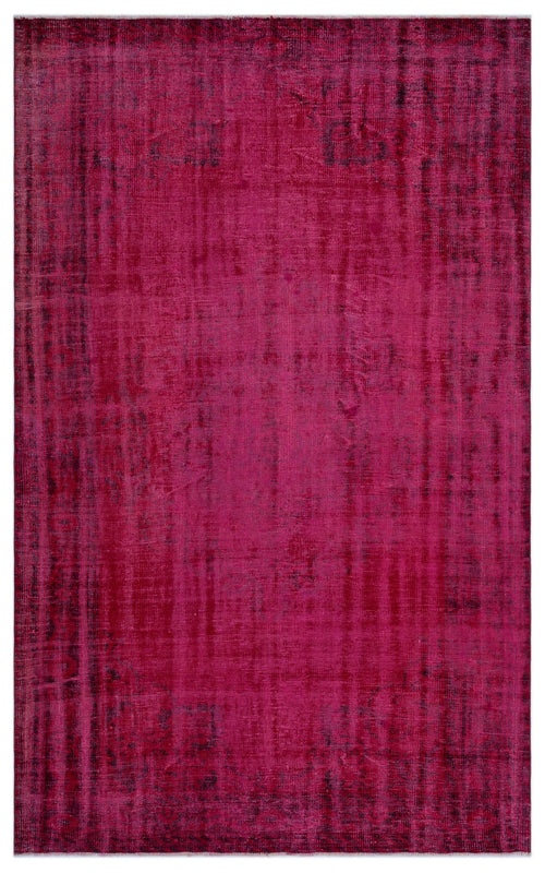 Atina Red Vintage Wool Handmade Area Rug 5'5" x 10'0"