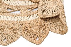 Round Jute Rug - Beige Modern Flatweave Carpet | Soft Texture, Easy Clean