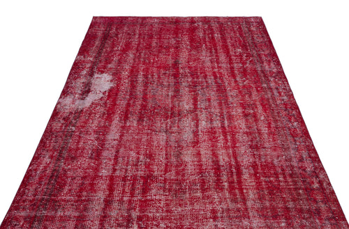 Atina Red Vintage Wool Handmade Area Rug 3'3" x 13'5"