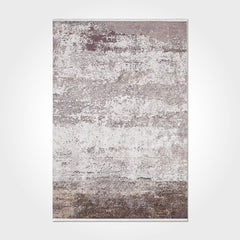 Modern Chenille Area Rug - Washable Non Slip Cotton Polyester Carpet