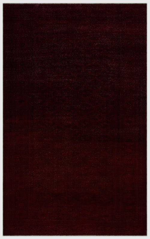 Epir Red Vintage Wool Handmade Area Rug 7'10" x 12'8"