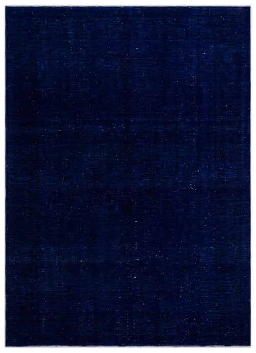 Epir Blue Vintage Wool Handmade Area Rug 7'9" x 10'9"