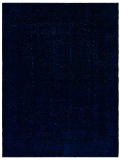 Epir Blue Vintage Wool Handmade Area Rug 9'5" x 12'6"