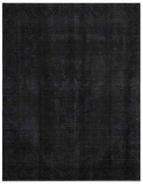 Epir Grey Vintage Wool Handmade Area Rug 9'6" x 12'4"