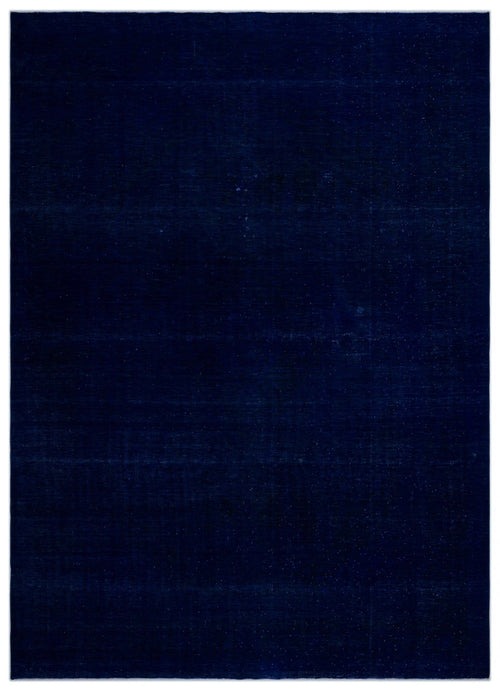 Epir Blue Vintage Wool Handmade Area Rug 10'0" x 13'11"