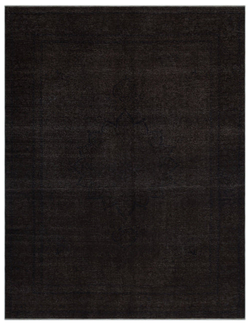 Epir Grey Vintage Wool Handmade Area Rug 9'7" x 12'4"