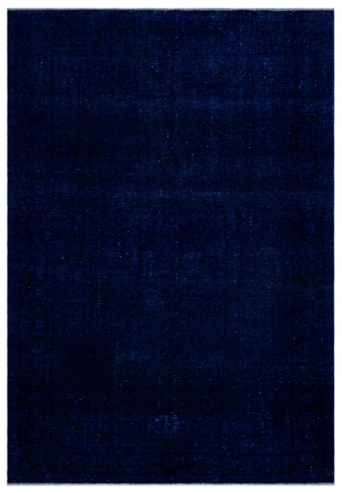 Epir Blue Vintage Wool Handmade Area Rug 8'9" x 12'10"