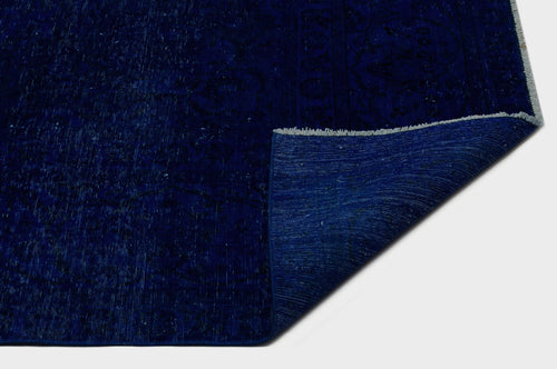 Epir Blue Vintage Wool Handmade Area Rug 9'3" x 12'2"