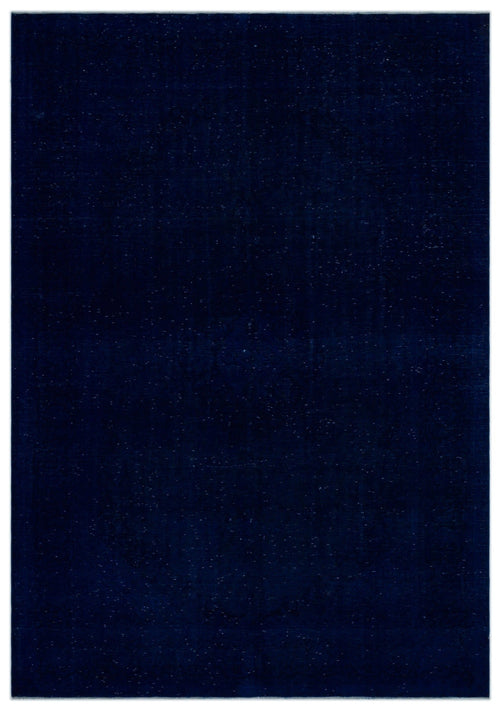 Epir Blue Vintage Wool Handmade Area Rug 9'4" x 13'4"