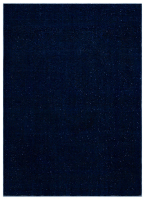 Epir Blue Vintage Wool Handmade Area Rug 8'0" x 11'1"