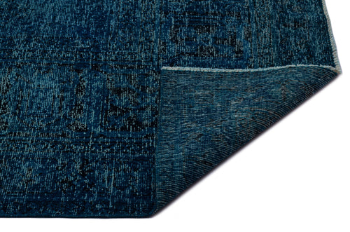 Epir Turquoise Vintage Wool Handmade Area Rug 9'10" x 13'7"