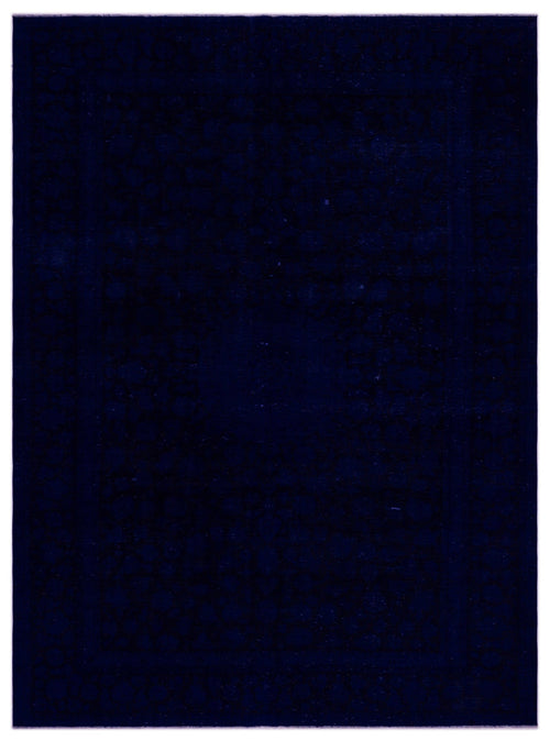 Epir Blue Vintage Wool Handmade Area Rug 9'0" x 12'3"