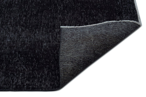 Epir Black Vintage Wool Handmade Area Rug 9'9" x 12'6"