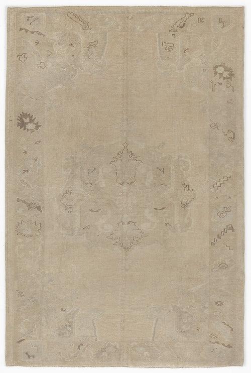 Kavala Red Classic Wool Handmade Area Rug 5'2" x 7'10"