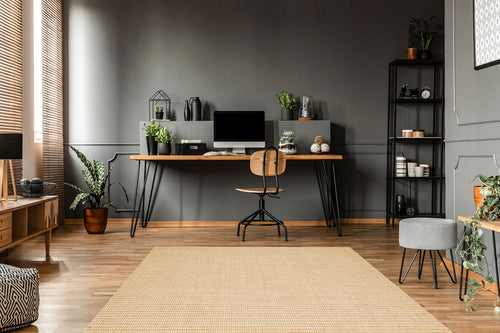 Modern Cotton Kilim – Beige Kilim Rug With Soft Texture & Non Slip Base