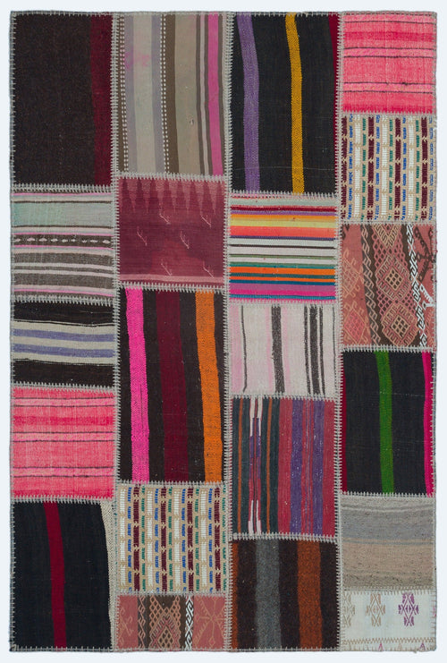 Teselya Beige Vintage Wool Handmade Area Rug 4'0" x 6'0"